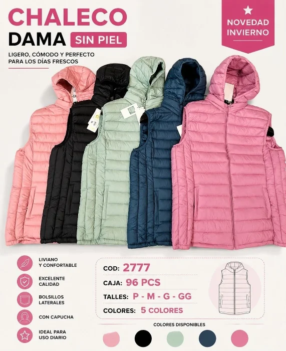 Chaleco Dama