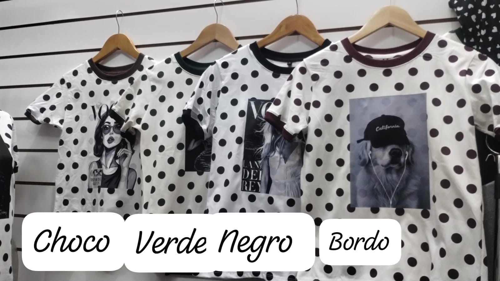 Remera Lunares y Estampa de Caras - Imagen 3
