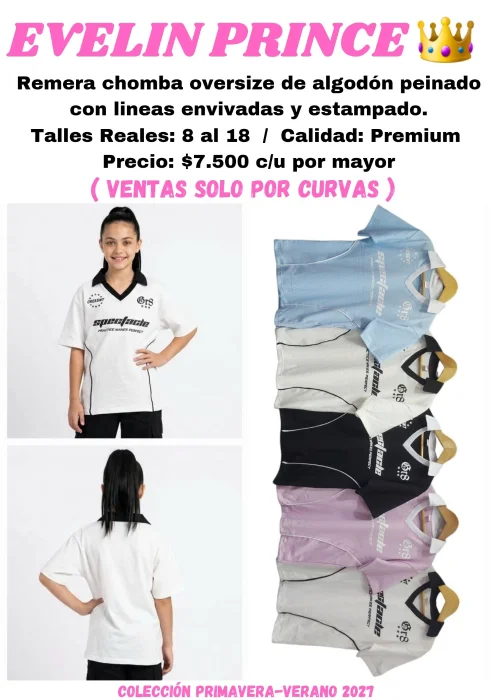 Remera Chomba Oversize Spectable