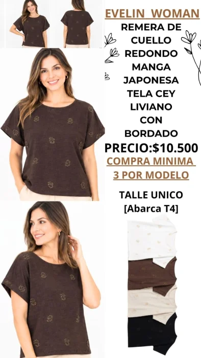 Remera con Mangas Japonesas