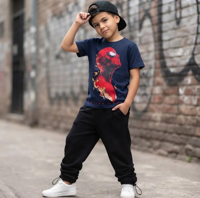 Remera de Nene  Spider Man Algodón Peinado