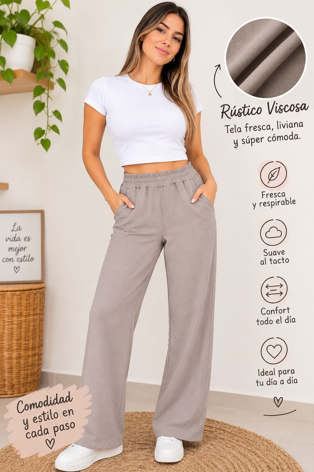 Pantalones de Rústico Vizcosa - Imagen 3