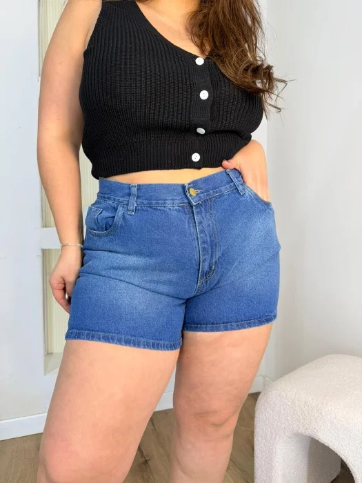 'art 604' 44 al 56 Short Az. Mom Azul Localizado  "trend"