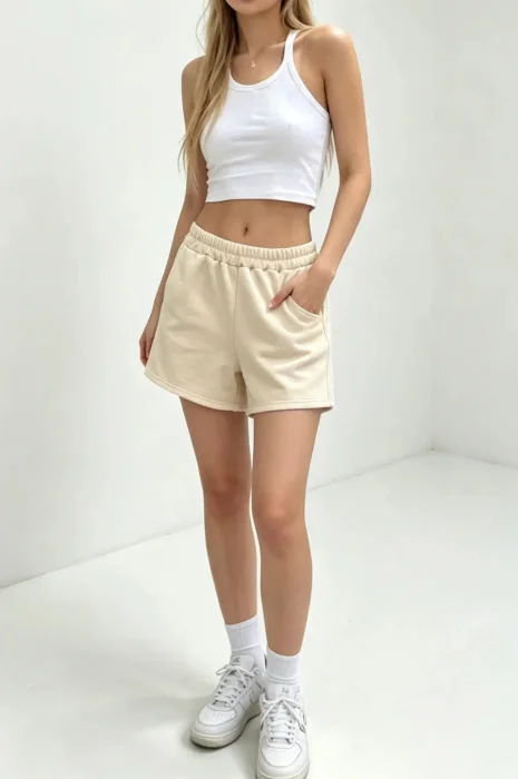 281-short con Bolsillo-rustico C/lycra