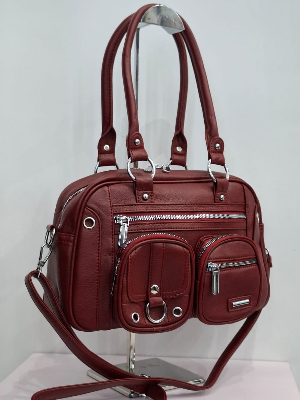 Cartera Bandolera Eco Cuero - Imagen 3