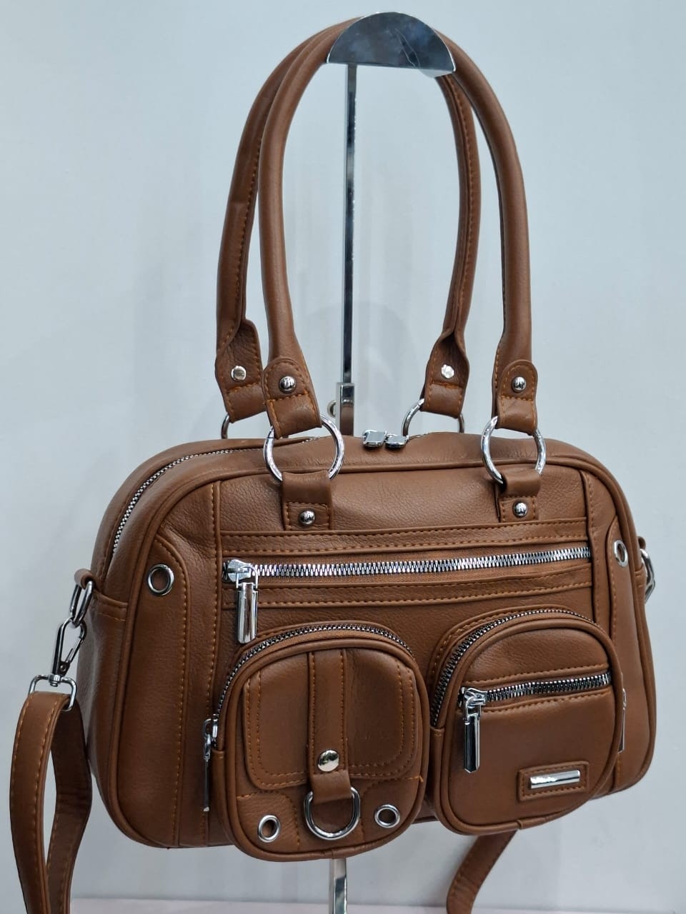 Cartera Bandolera Eco Cuero - Imagen 6