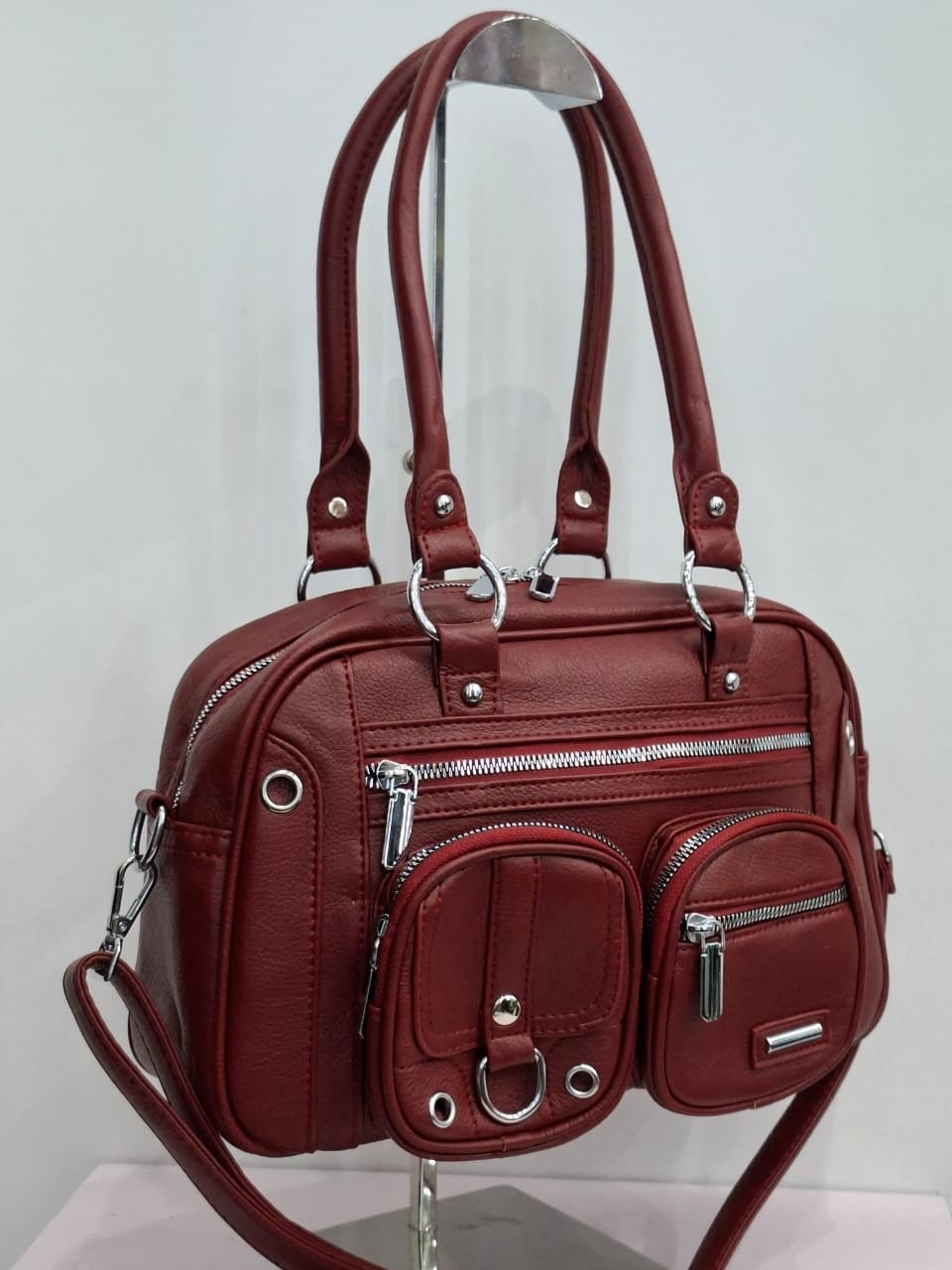 Cartera Bandolera Eco Cuero - Imagen 7