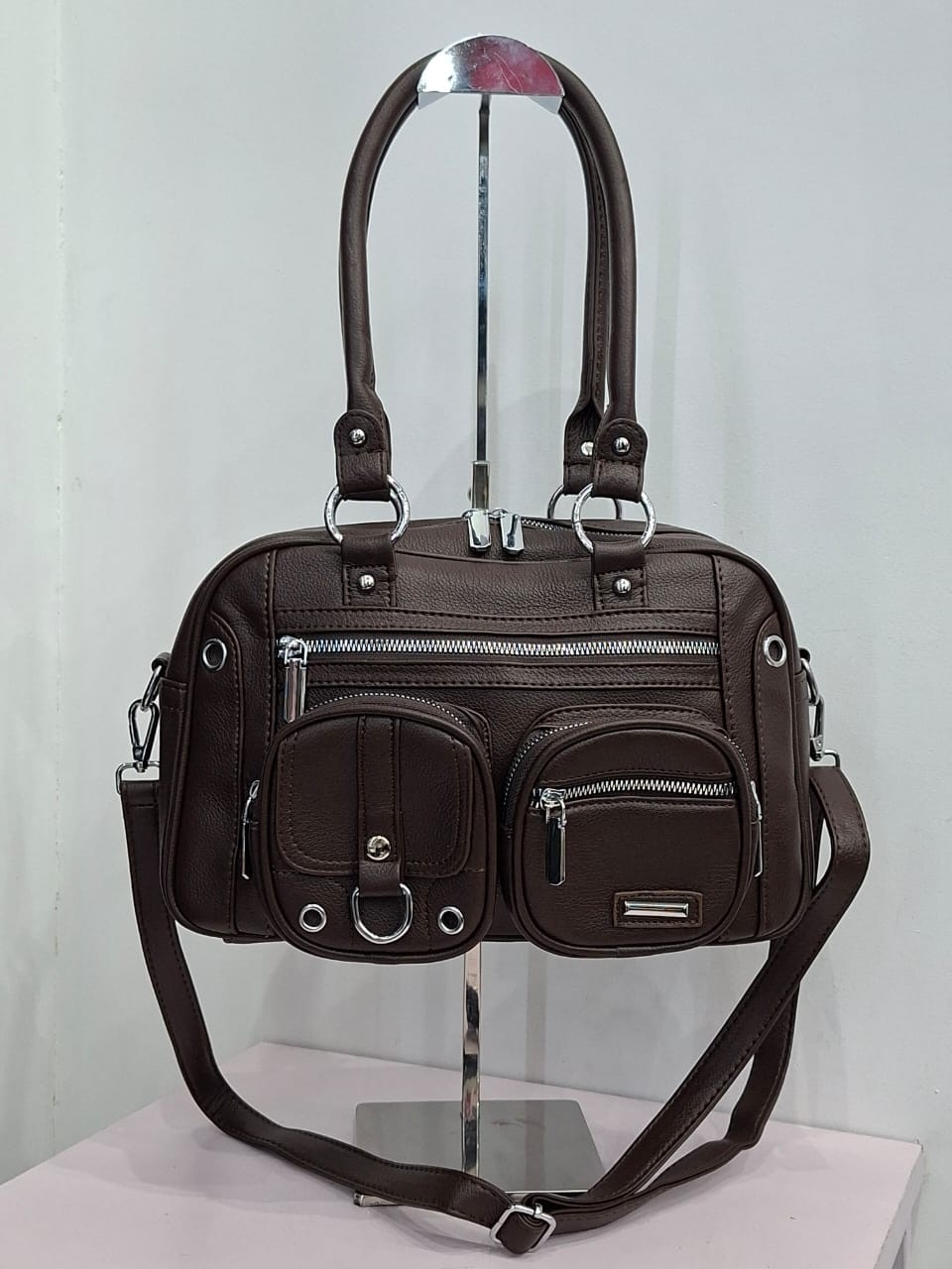 Cartera Bandolera Eco Cuero - Imagen 8