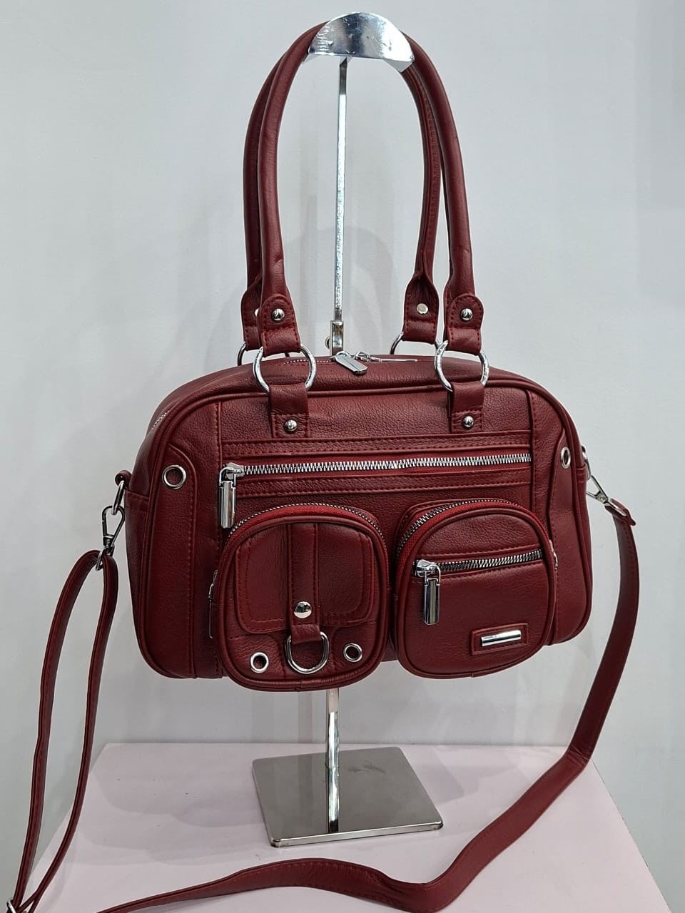 Cartera Bandolera Eco Cuero - Imagen 2