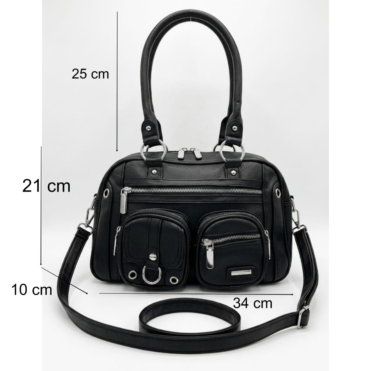 Cartera Bandolera Eco Cuero - Imagen 8