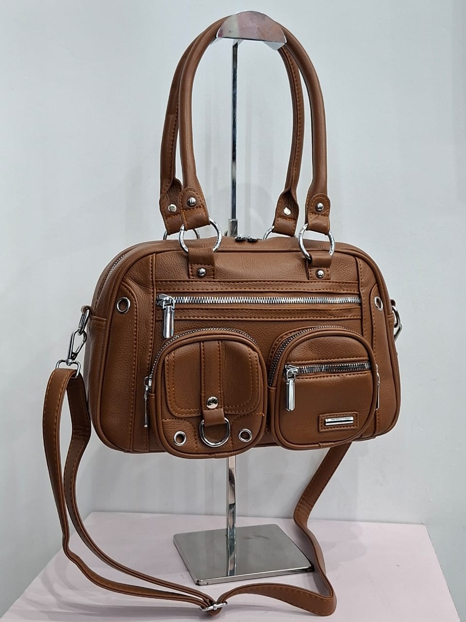 Cartera Bandolera Eco Cuero - Imagen 9
