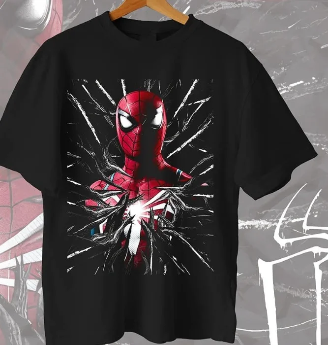 Remeras Hombre Araña