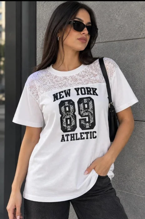 Remera Encaje