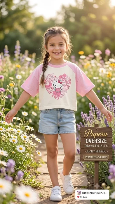 Pupera Oversize Niñas
