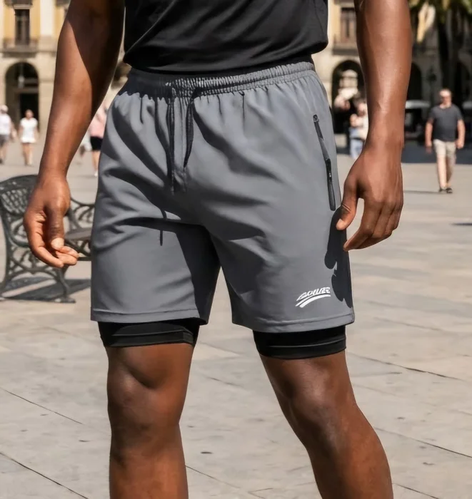 Short con Calza Micro Fibra la Calza Laycara
