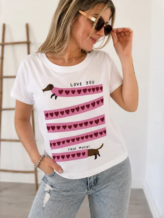 Remera. Salchicorazon