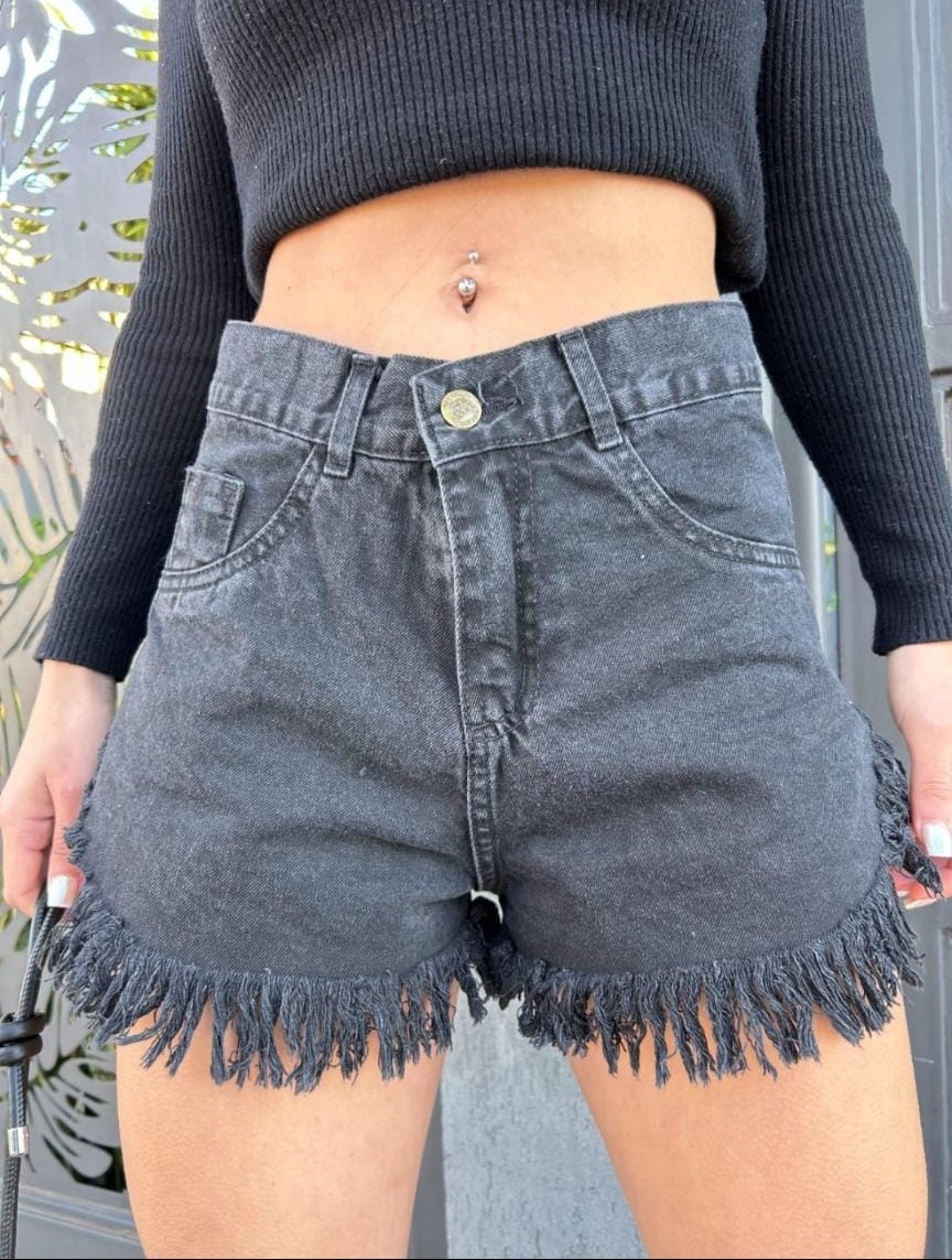 Short Playero Negro - Imagen 2