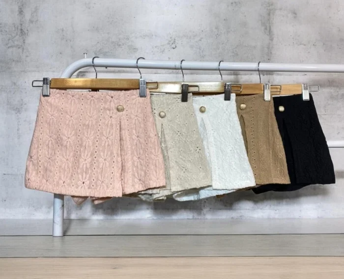 Short Pollera Broderie Nena