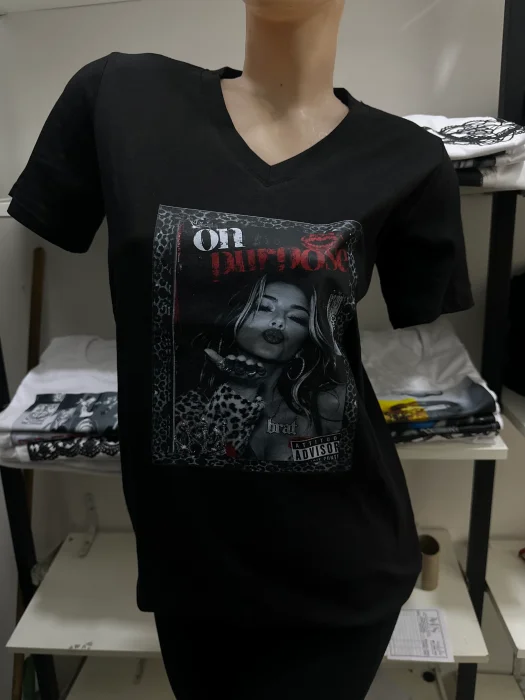 Remera con Estampado (v)