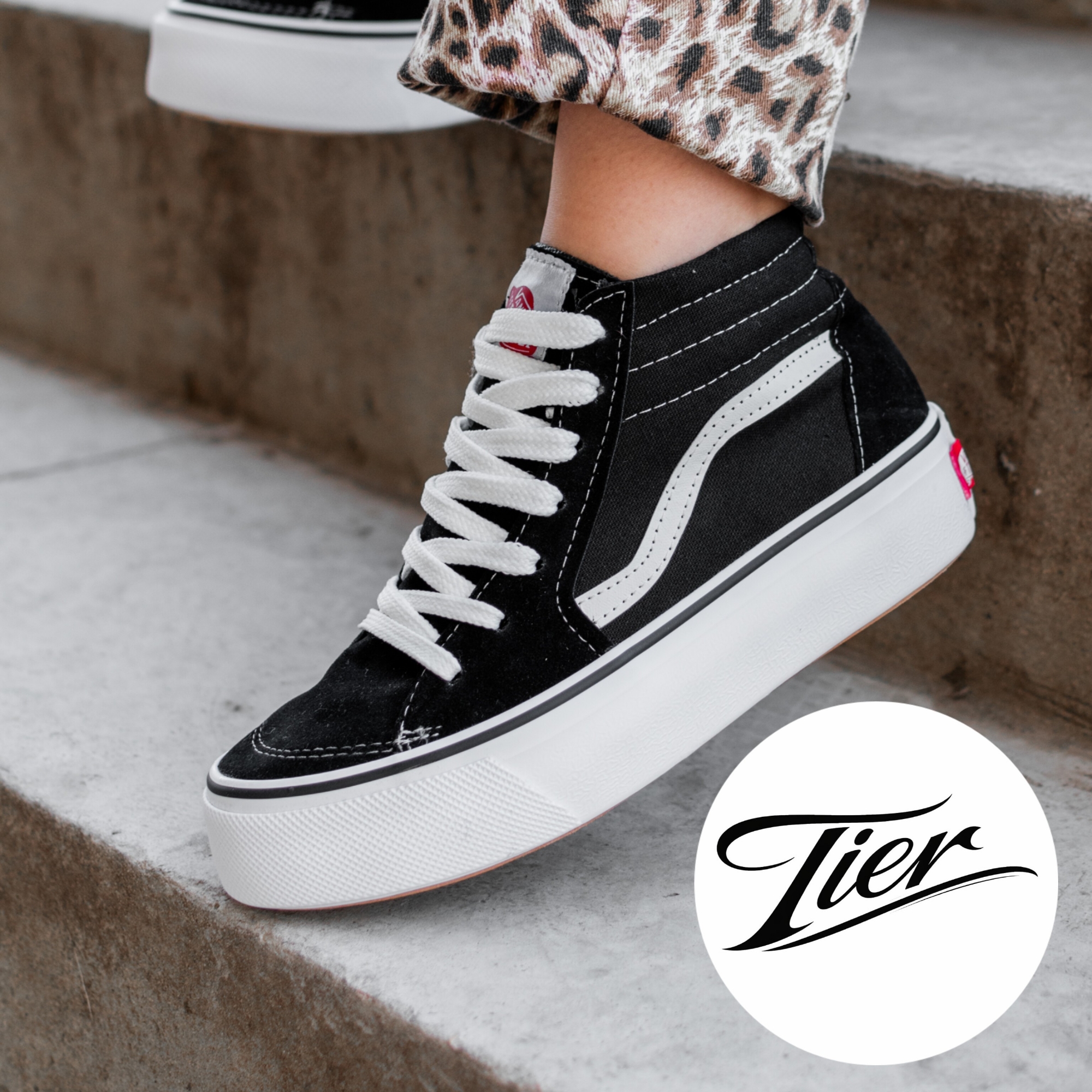 Botita Skool Premium Clasica Alta - Imagen 2
