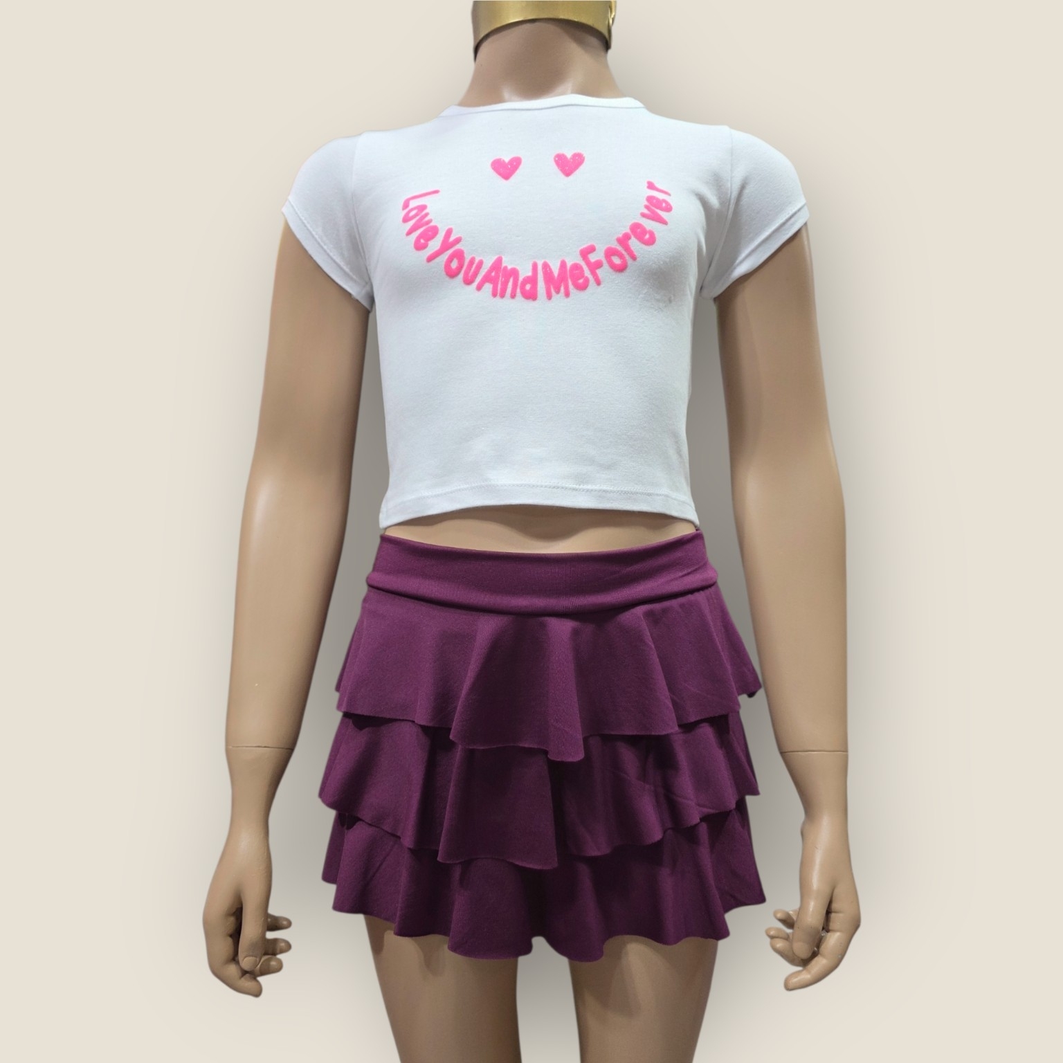 Short Pollera Volados - Imagen 2