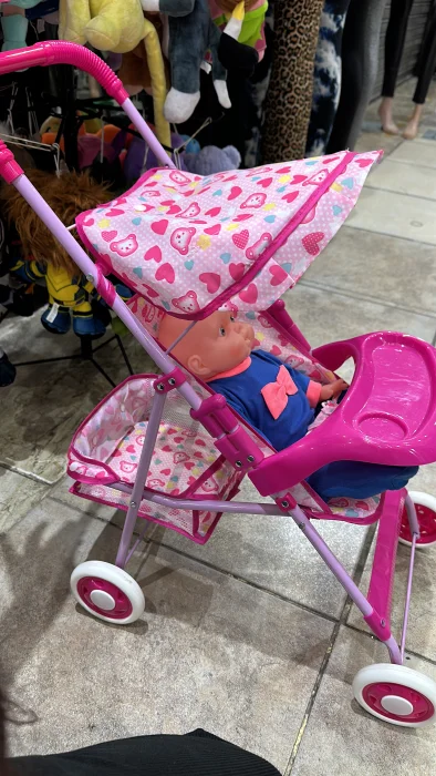 Coche Grande para Muñeca de Metal