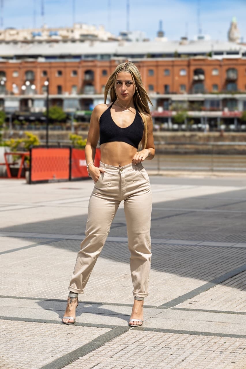 Pantalón Slouchy Elastizado - Imagen 3