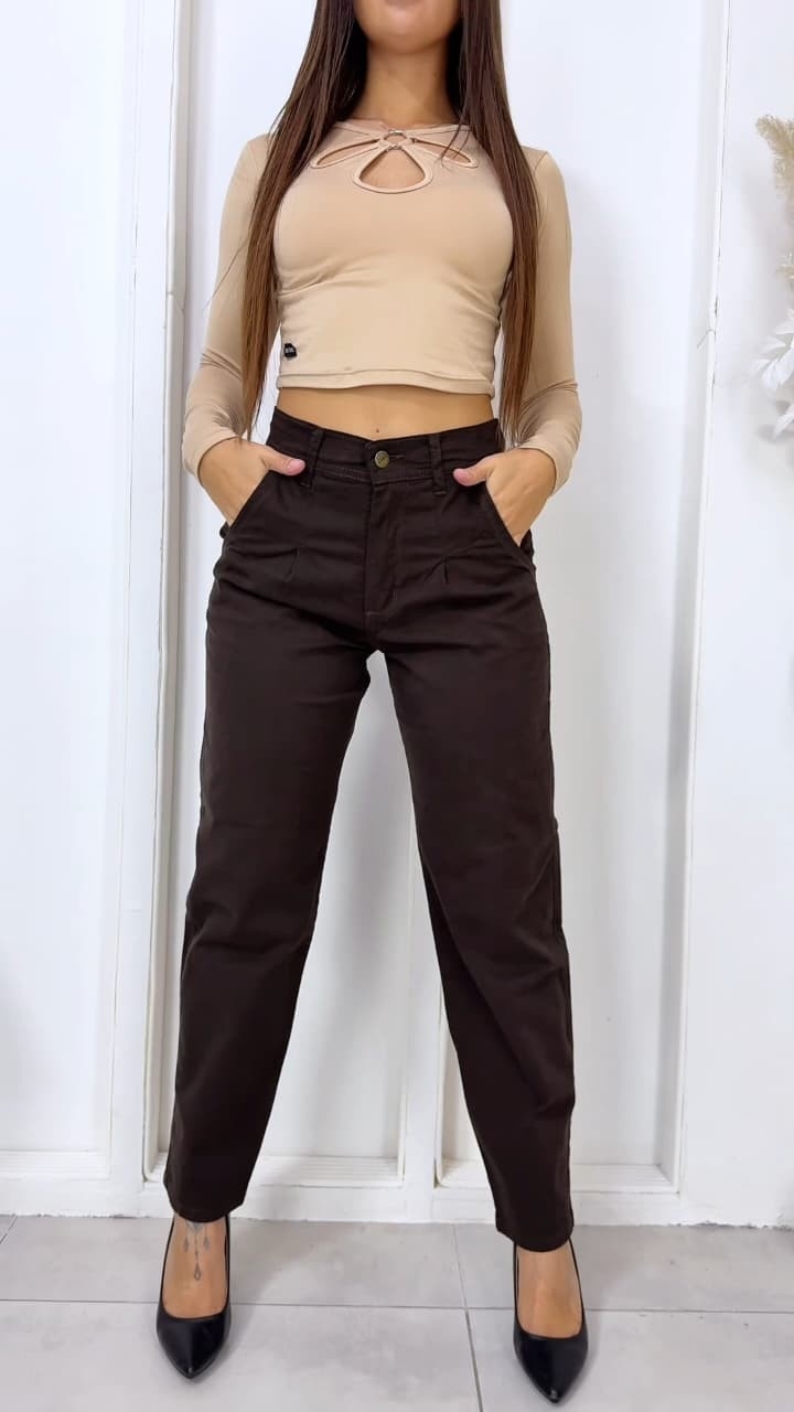 Pantalón Slouchy Elastizado - Imagen 4