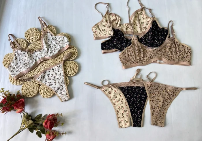Bralette con Aro Morley Estampado