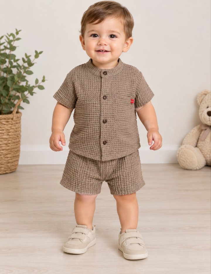Conjunto Camisa Crochet - Imagen 2