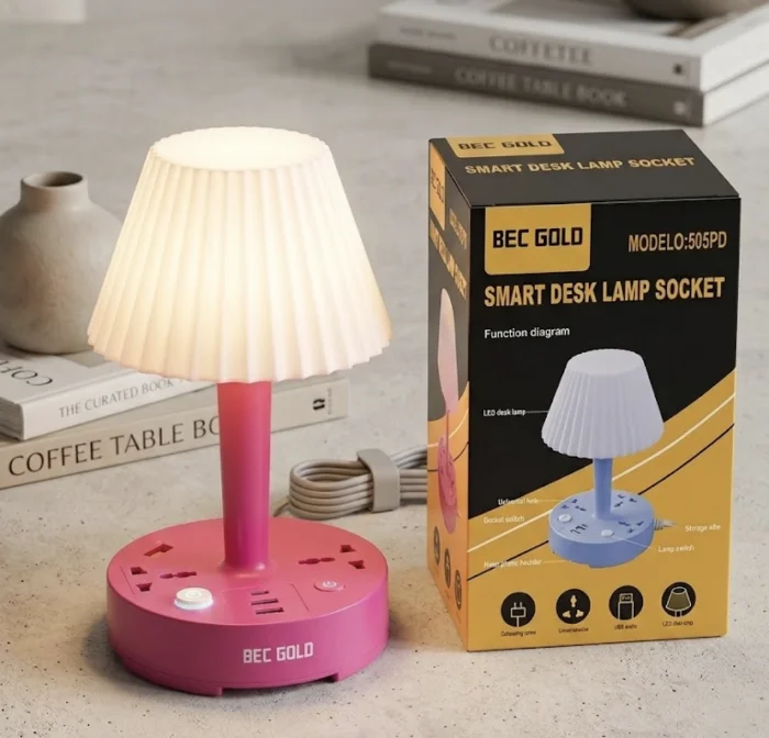 Lámpara con Zapatilla - Socket