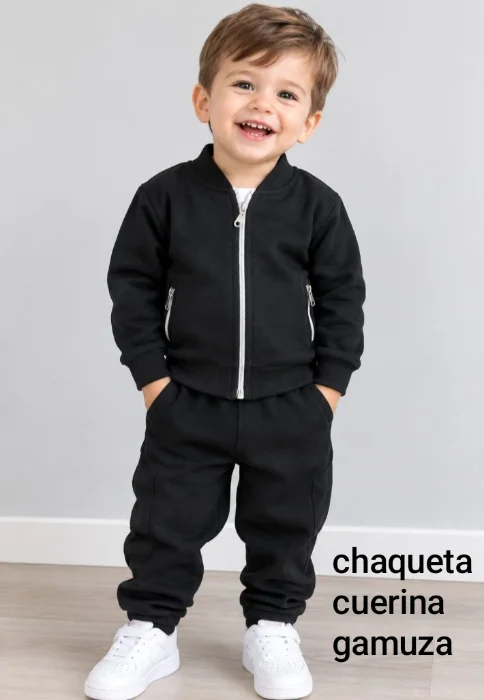 Chaqueta Cuerina Gamuza
