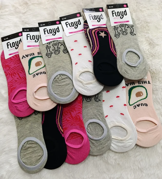Invisibles Estampadas para Dama Floyd Mj-16