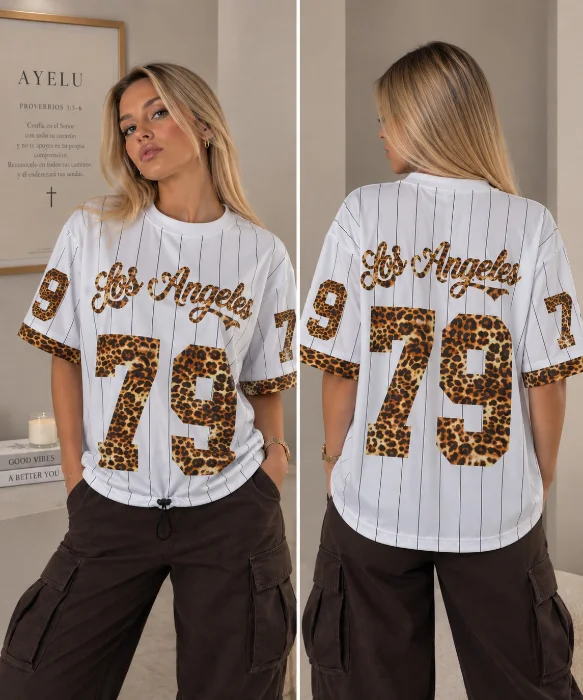 Remera Overside con Regulador Shein