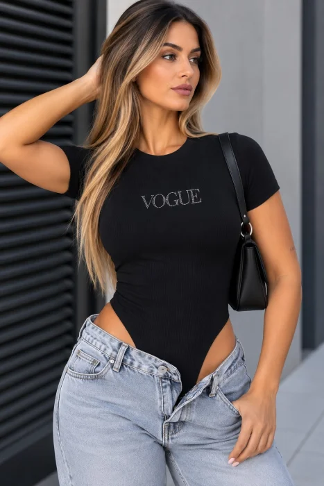 Body Remera Strass Vogue