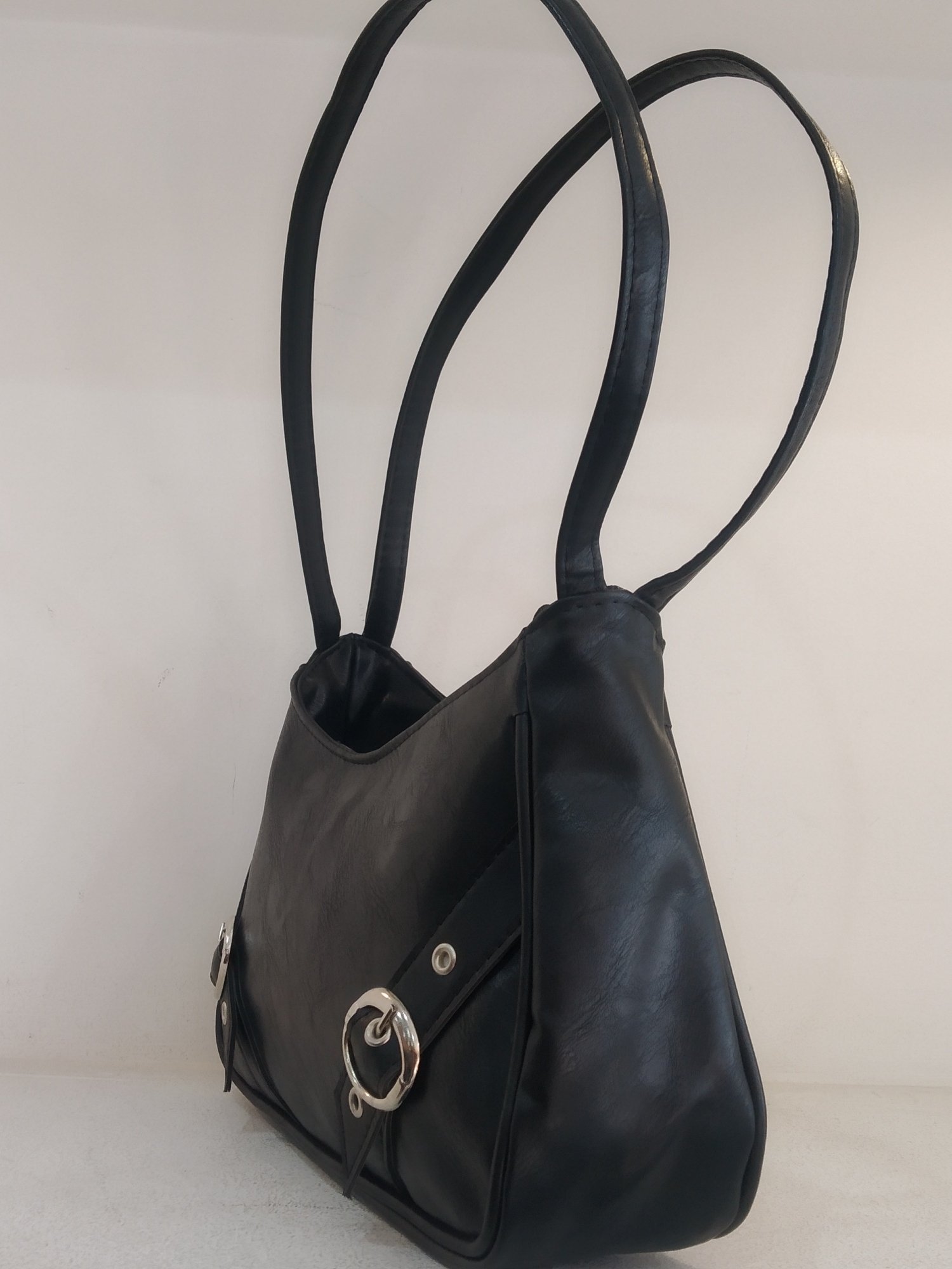 Cartera con Hebilla Redonda - Imagen 2