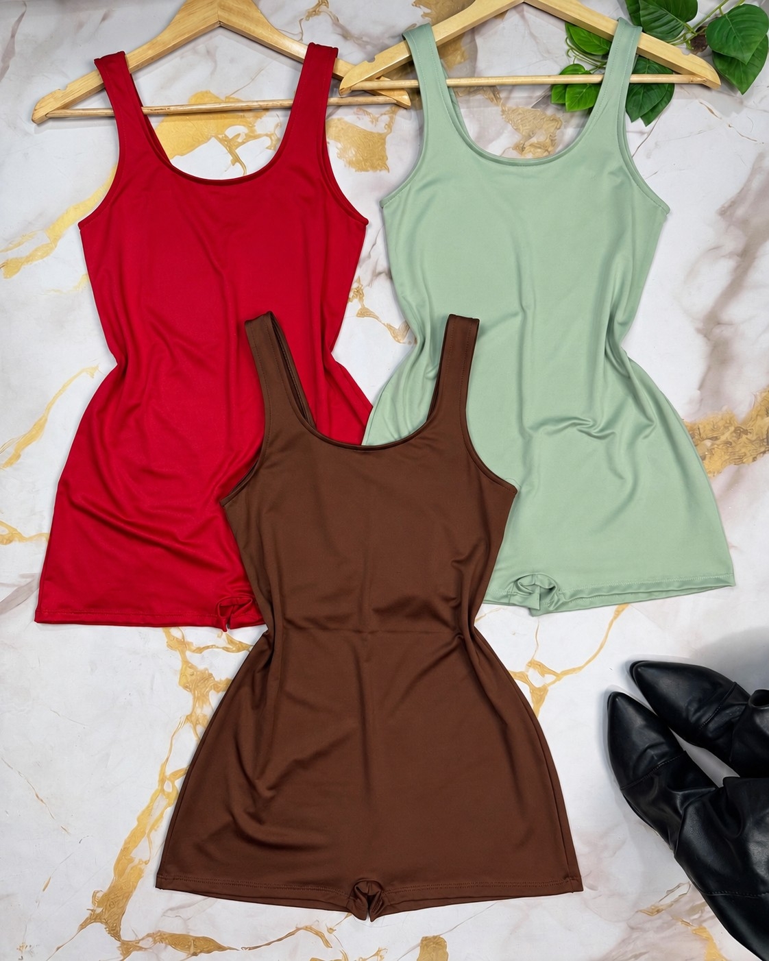 Catsuit Escote Amplio Liso - Imagen 2