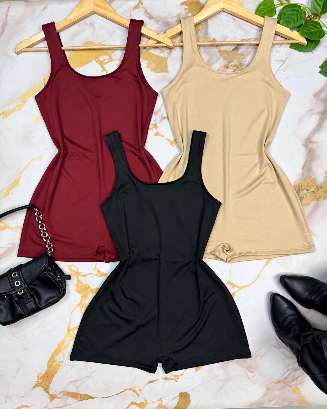 Catsuit Escote Amplio Liso - Imagen 3