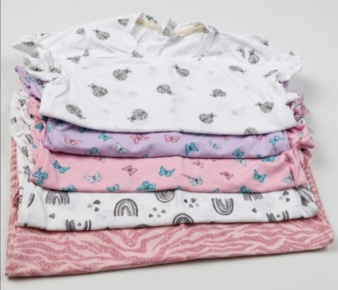Remera  Algodón  Nena 6a16  Estampados - Imagen 2
