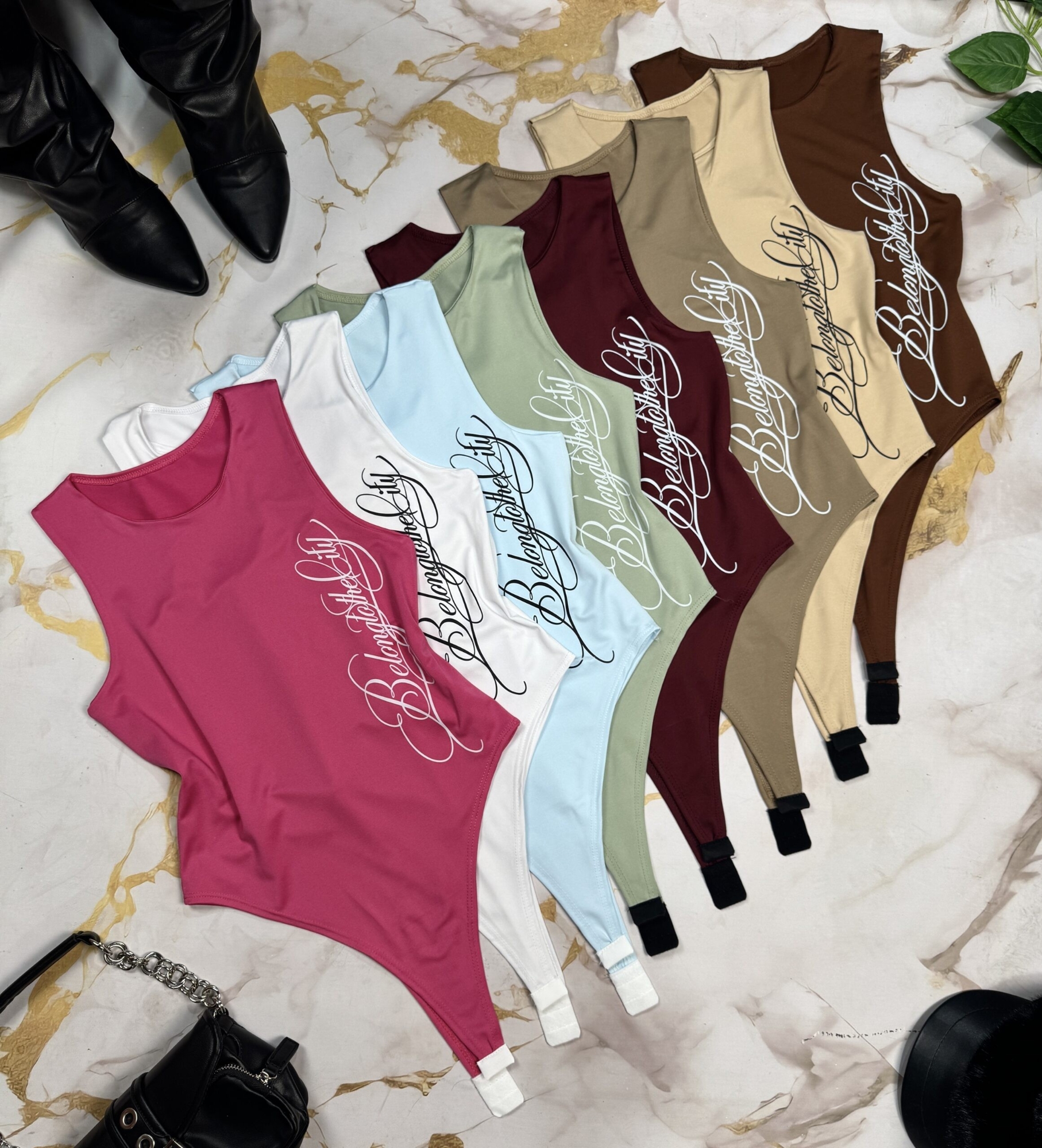 Body Muscu Lycra Belong To The City - Imagen 2