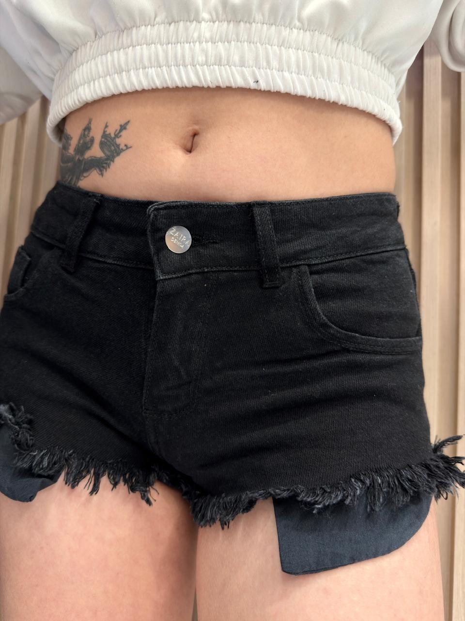 Short Playero Negro - Imagen 3