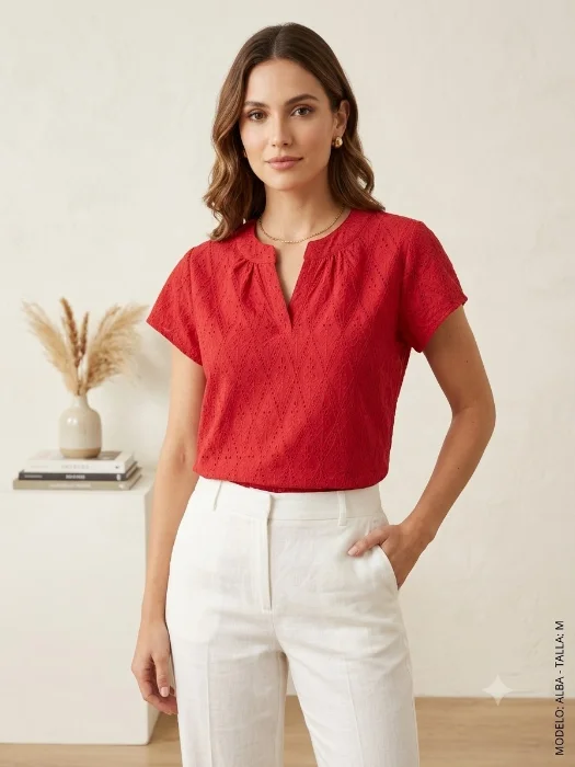 Remera Cuello Mao
