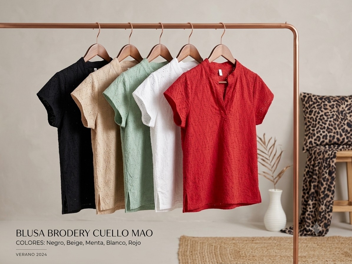 Remera Cuello Mao - Imagen 3