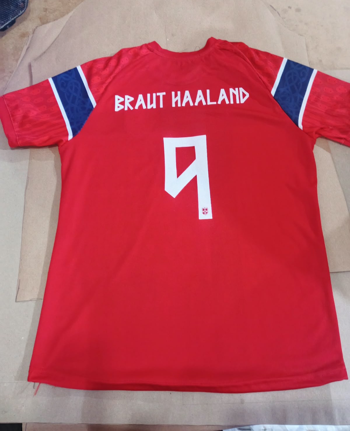 Camiseta Halland, España, River, Boca, Brasil, Alemania - Imagen 2
