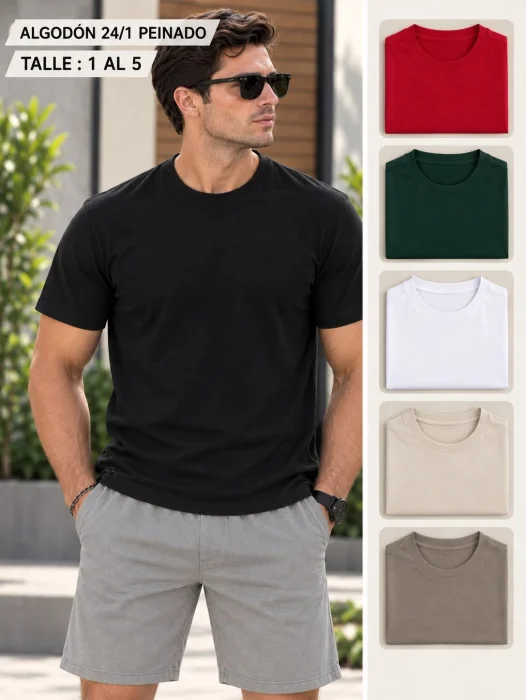 Remeras Lisas