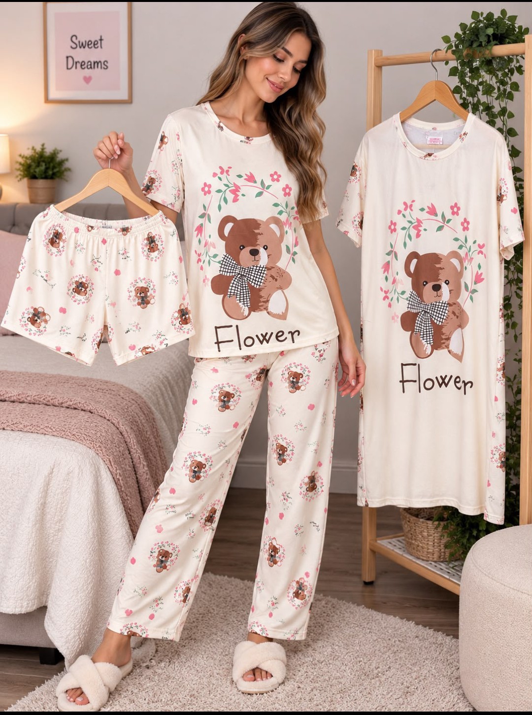 Conjunto Pijama 4 Piezas - Imagen 2