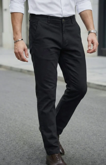 Pantalón Bolsillo Chino Recto