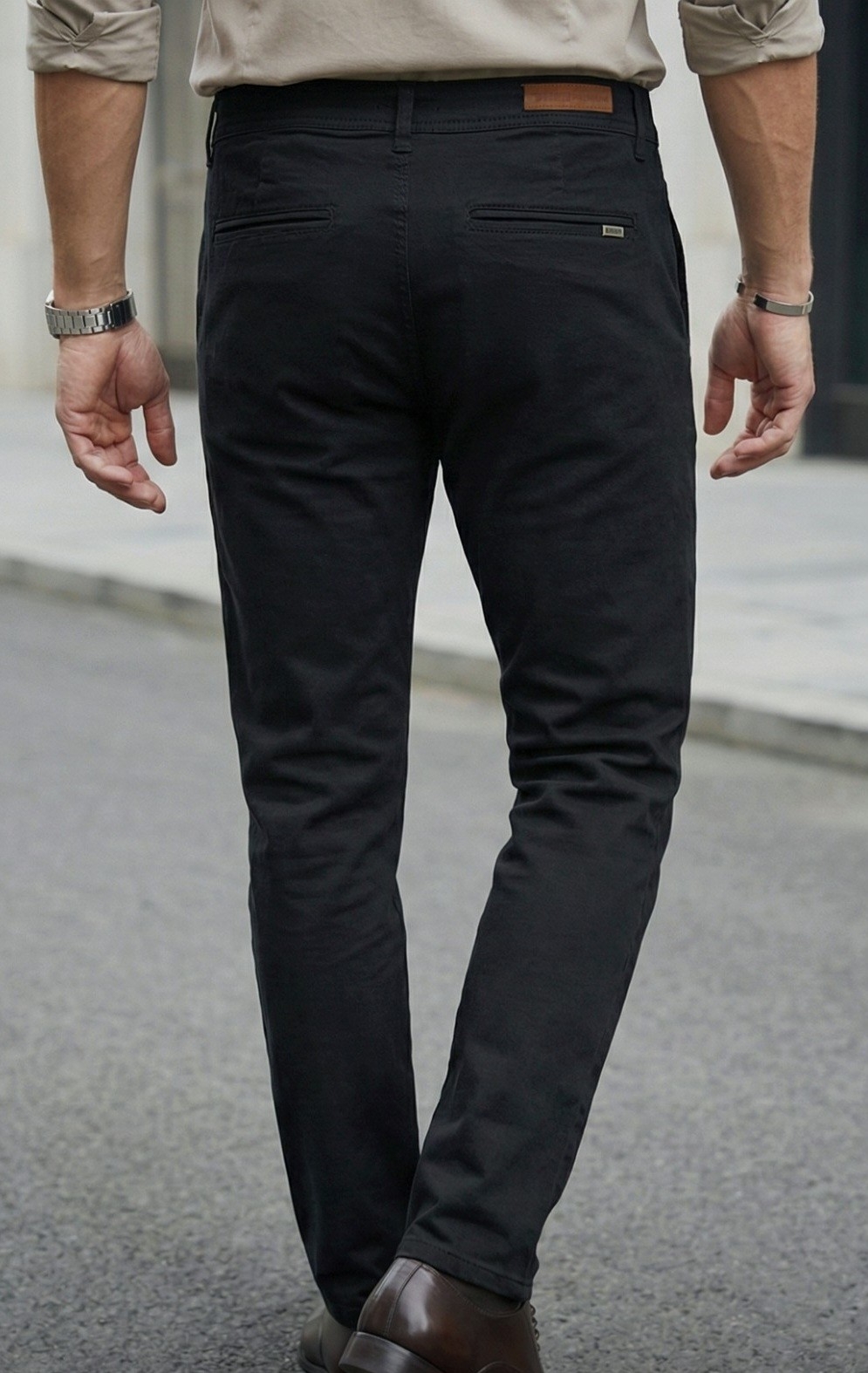 Pantalón Bolsillo Chino Recto - Imagen 3