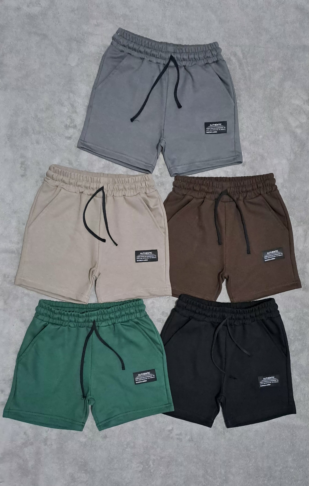 Short Niños ( Algodón Rustico Peinado) - Imagen 1