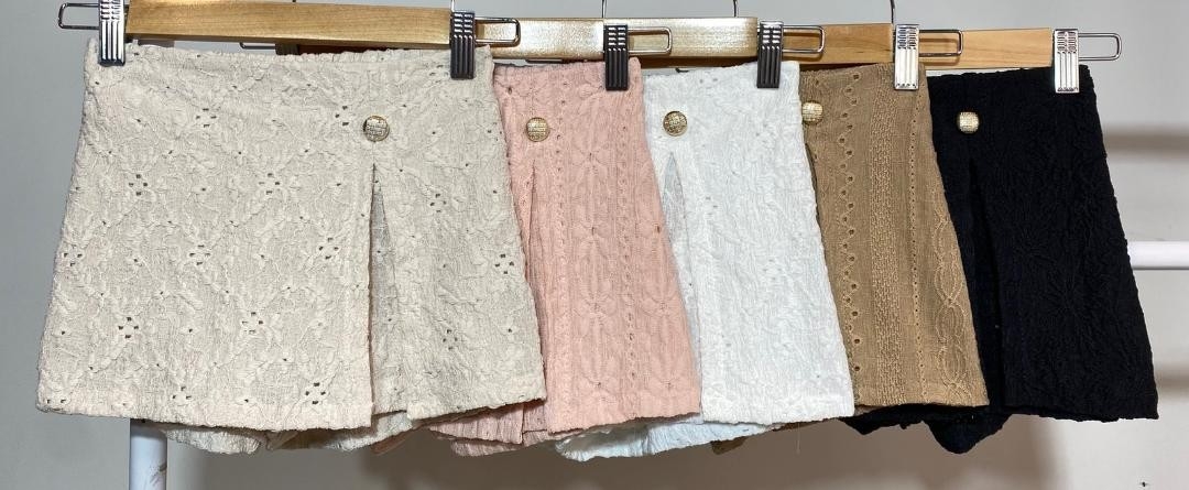 Shorts Pollera Broderi - Imagen 2